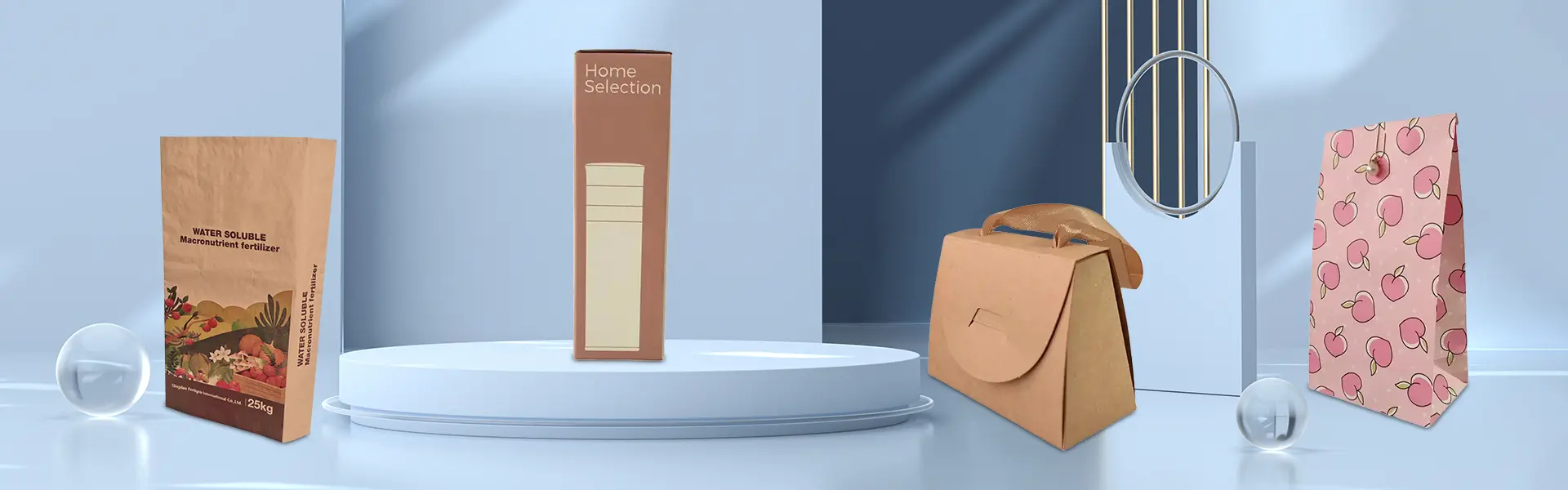 Caixa de papelão branco